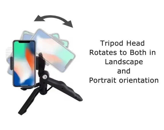 Tripod Hand Stabilizer Kit 5 in 1 gimbal Microphone Video Recording Cell Phone-Neverdie Store