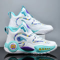 Men's Basketball Shoes Breathable Cushioning Non-Slip Wearable Runing Shoes Gym Training Athletic Basketball Sneakers for Women