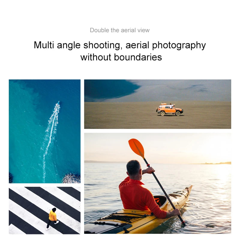 D16 Mini Drone 180° 8K Electric Adjustment HD RC Dual Camera Aerial Photography Quadcopter Five-sided Obstacle Avoidance Toys
